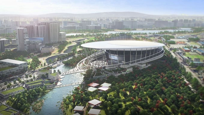 K-컬처밸리 아레나 조감도. [사진=경기도]