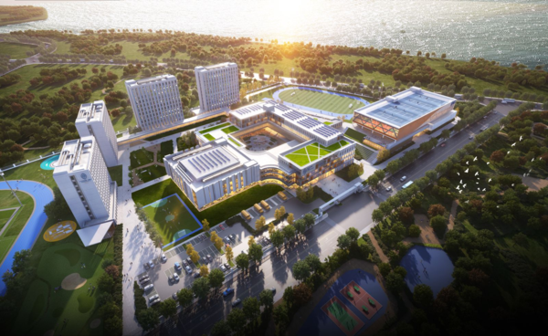 인천 영종국제도시 미단시티에 들어설 국제학교 캠퍼스(분교) '위컴 애비' 조감도. [사진=인천경제청 제공]